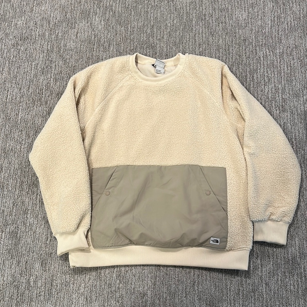 The North Face Ridge Fleece Sherpa Pullover Crew